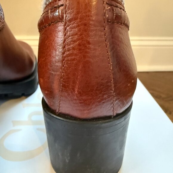 Chloe Brown Neva Ankle Boots Size EU 37.5 - Picture 7 of 14